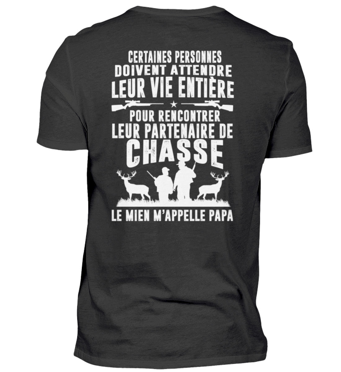 M'appelle Papa Partenaire Chasse T-shirt