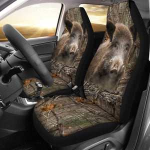Sanglier Camo Housses de Siege D'auto (x2)