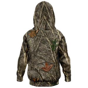 Sanglier Camo Sweat À Capuche Enfant (1 à 12 ans)