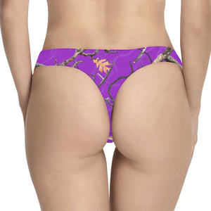 Thong Camo Mauve